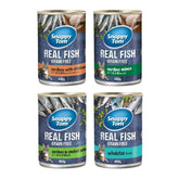 Pate Mèo Snappy Tom Real Fish - Lon 400g - Paddy Pet Shop